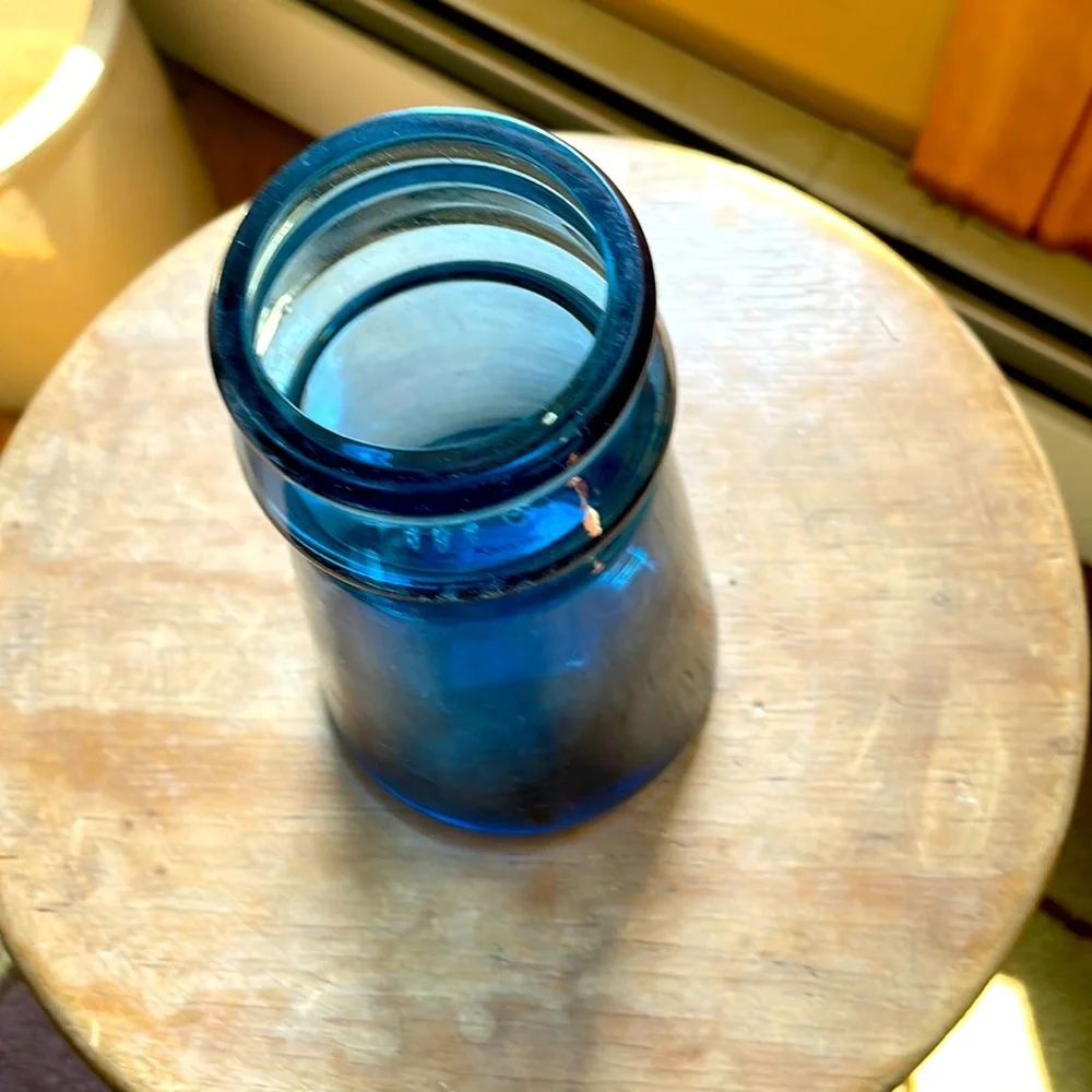 Vintage 90’s IKEA‎ Maria Kariis cobalt blue glass vase